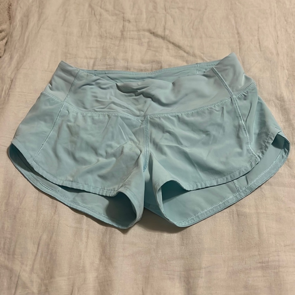 Women’s Lululemon 2.5” Speed Up Low-Rise Lined Shorts - Size 2 - Like New